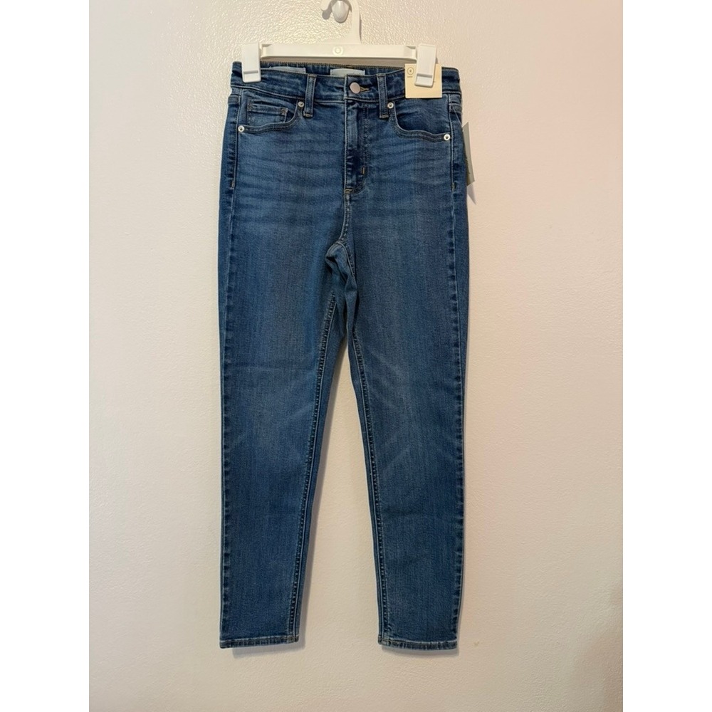 Universal Thread Everyday Skinny Jeans Mens Blue High Rise Denim Size 6 Short